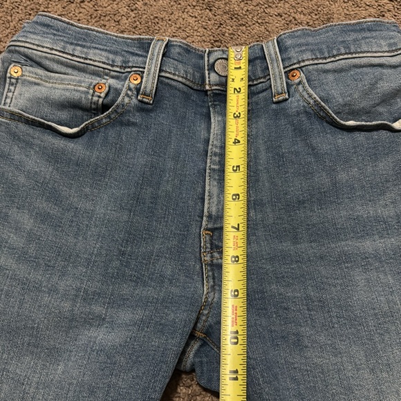 Wmns Levi’s 512 Jeans-99 Cotton-Med Wash-EUC - Picture 8 of 14